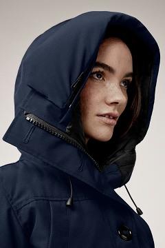 Chamarras Canada Goose Mujer México - Montebello Abrigos Azul Oscuro Marino AQ3976428